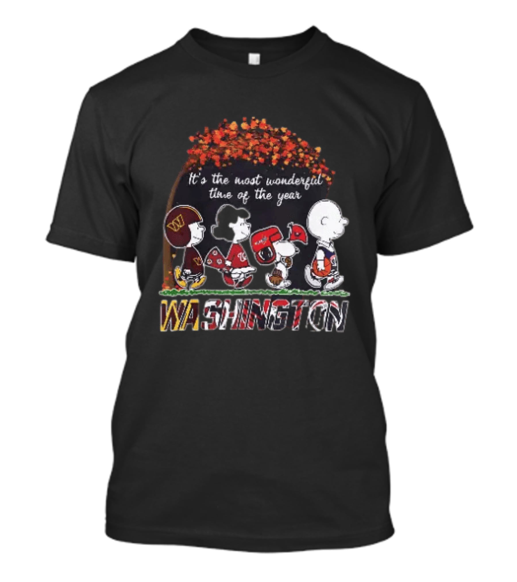 It’s The Most Wonderful Time Of The Year Washington Peanuts T-Shirt