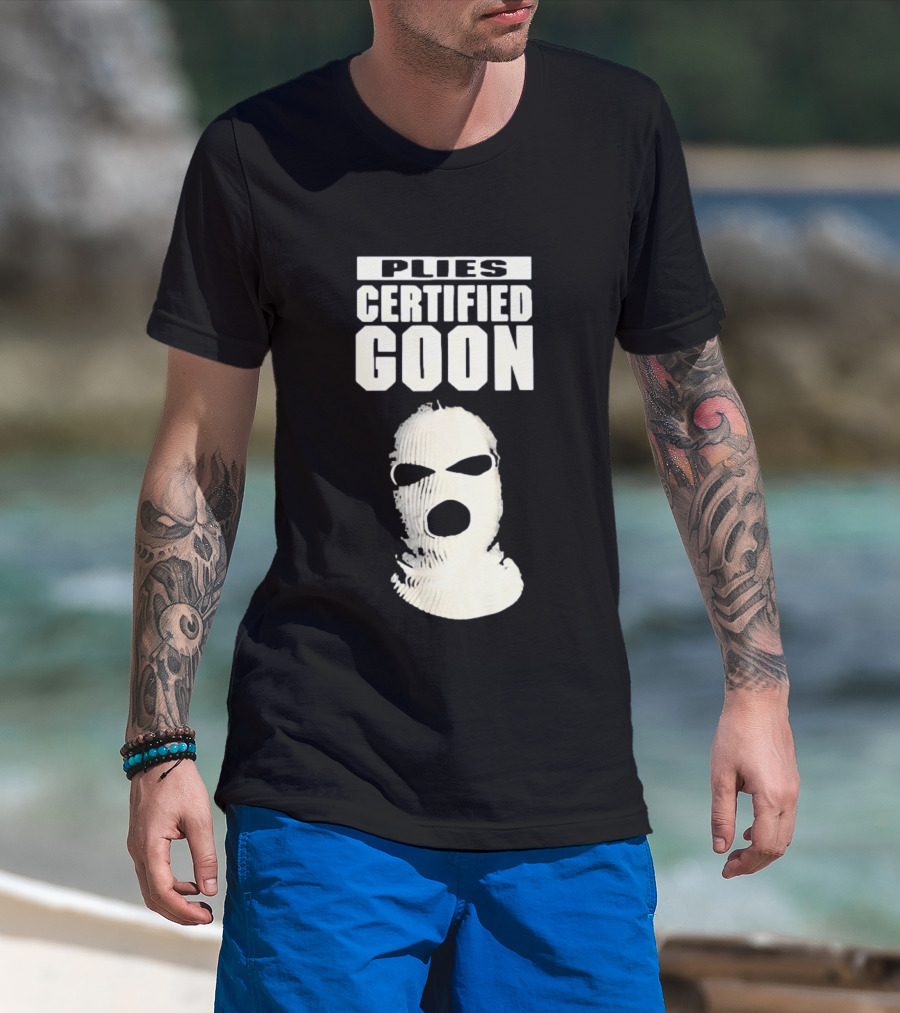 Plies Certified Goon Ski Mask T-Shirt