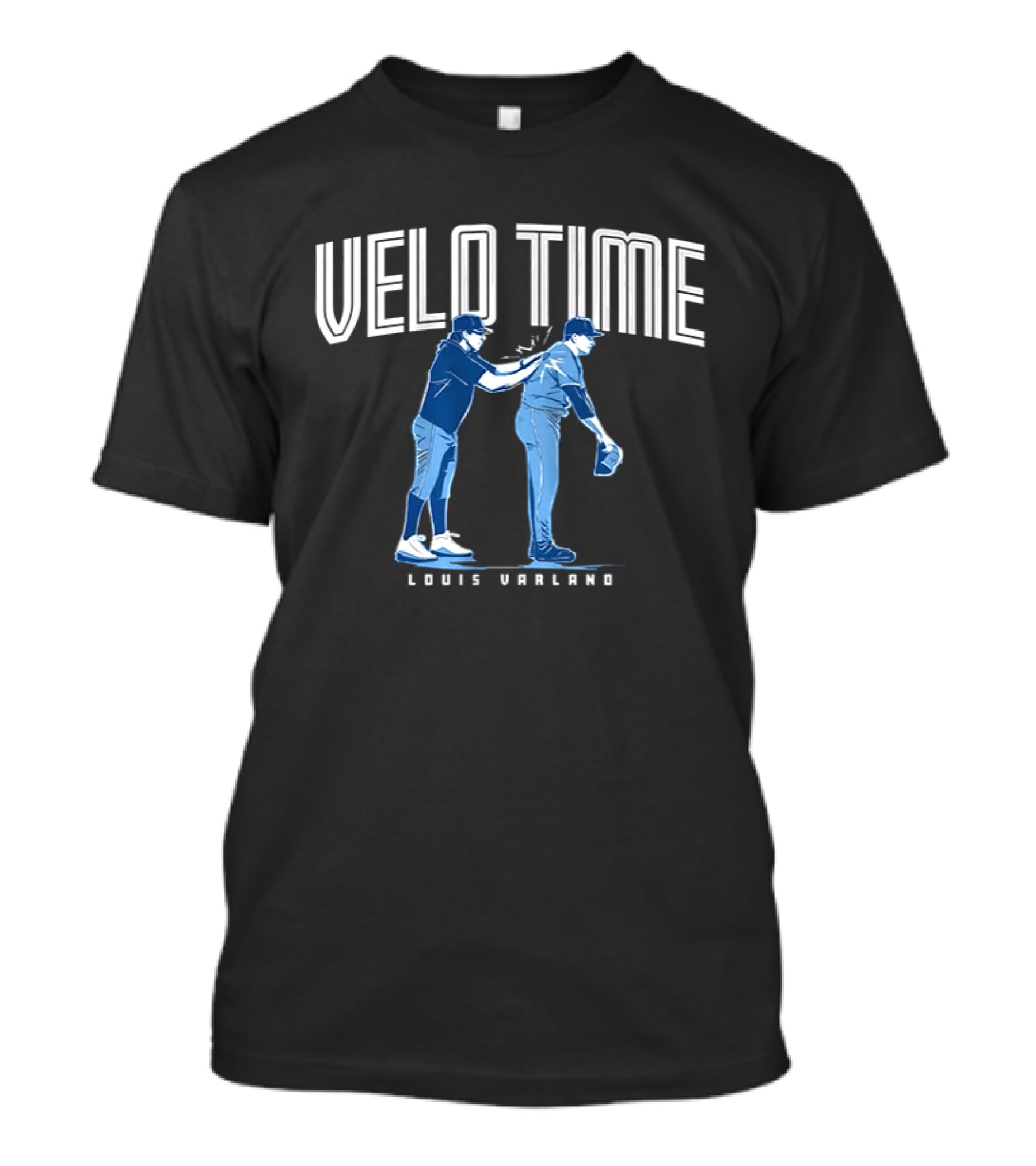Velo Time Louis Varland Toronto Baseball T-Shirt