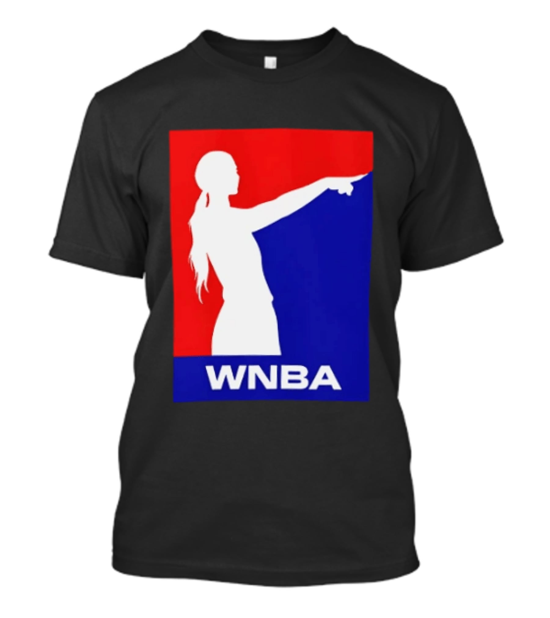 WNBA Red And Blue Sophie Cunningham Basketball T-Shirt