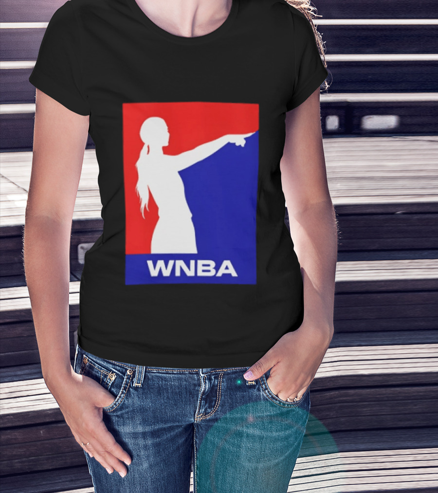WNBA Red And Blue Sophie Cunningham Basketball T-Shirt