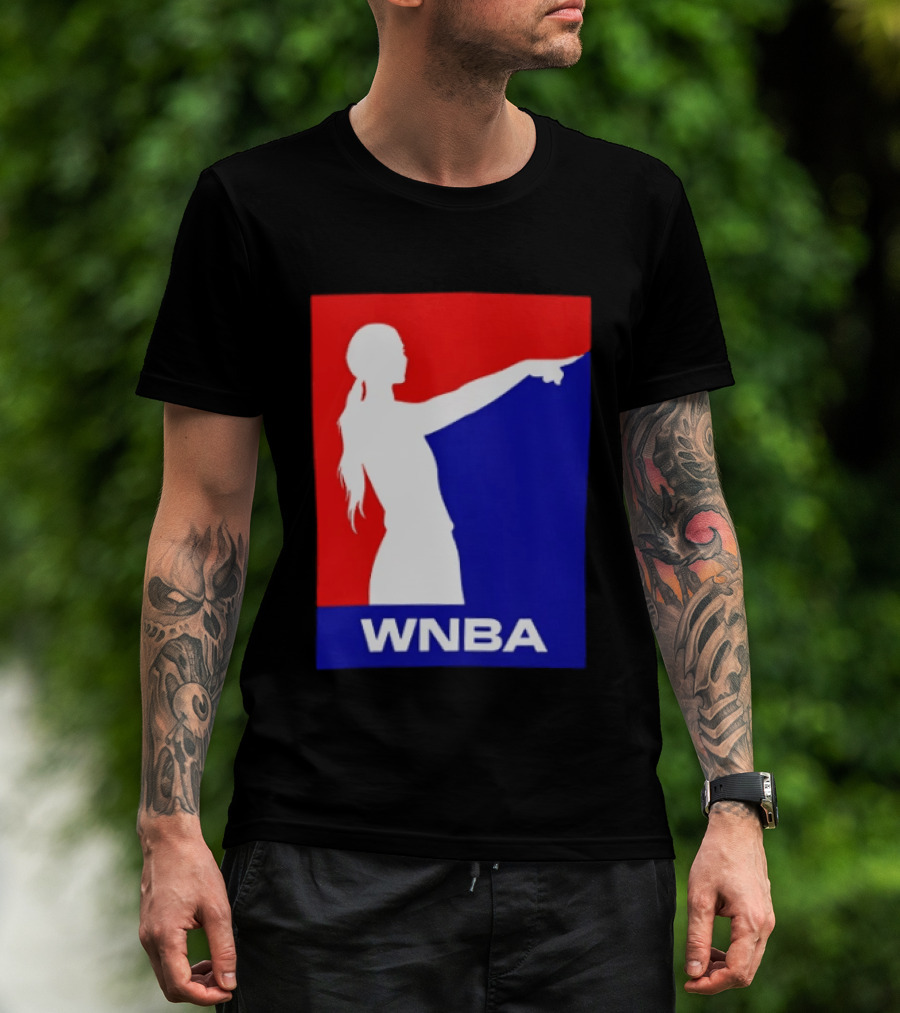 WNBA Red And Blue Sophie Cunningham Basketball T-Shirt