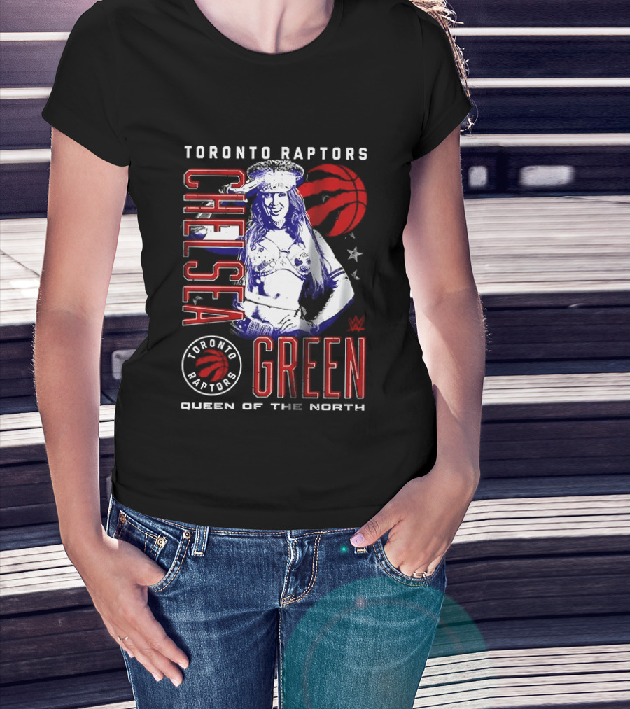 WWE Chelsea Green Toronto Raptors Queen Of The North T-Shirt