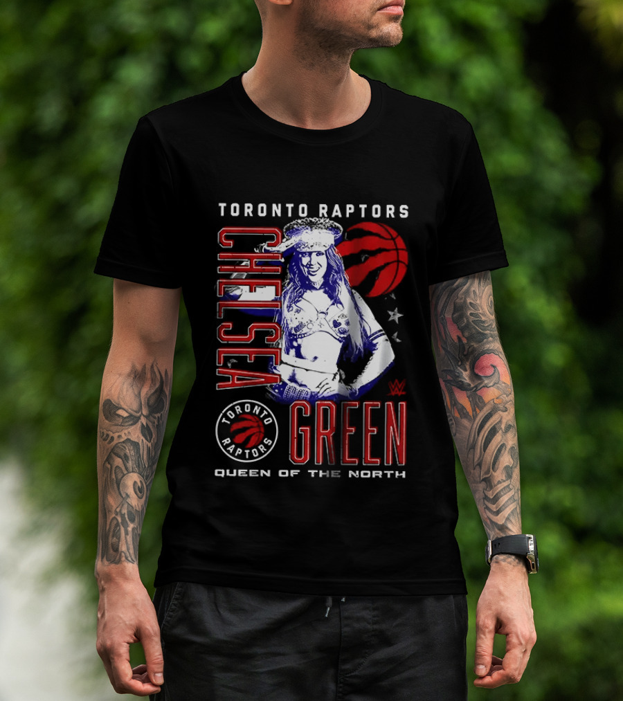 WWE Chelsea Green Toronto Raptors Queen Of The North T-Shirt