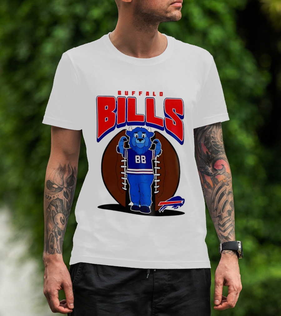 Buffalo Bills Mascot 2026 Mania Football Team T-Shirt