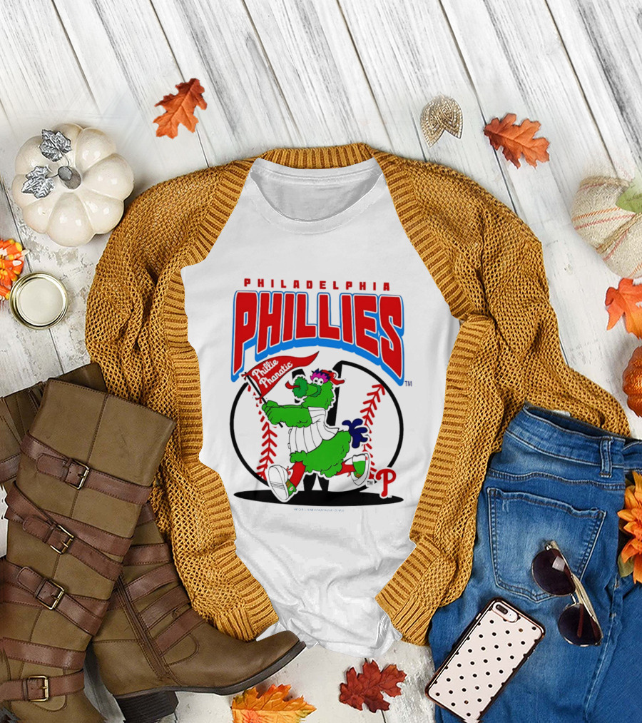 Philadelphia Phillies Phillie Phanatic 2026 Mania MLB Baseball T-Shirt