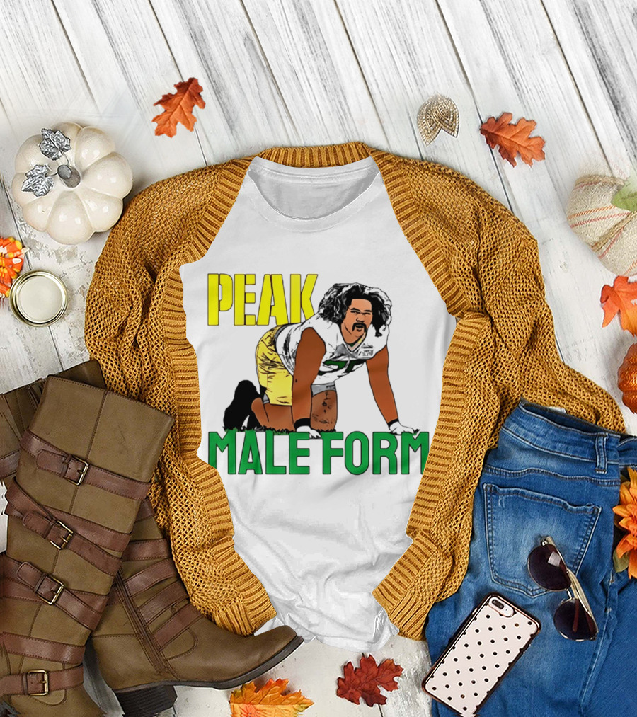 Sean Rhyan Peak Male Form Green Bay Packers Football T-Shirt