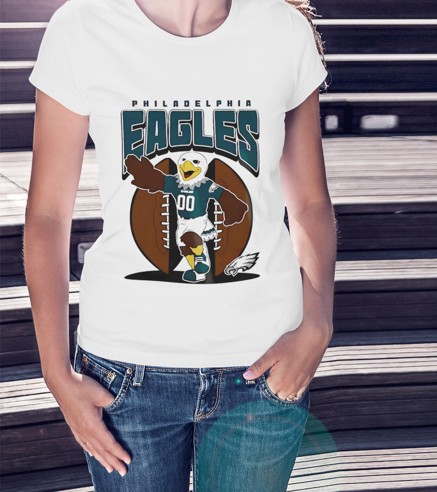 Philadelphia Eagles Swoop Mascot Football 2026 T-Shirt