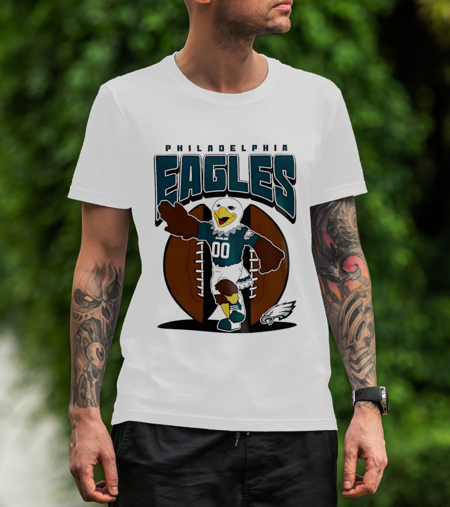 Philadelphia Eagles Swoop Mascot Football 2026 T-Shirt