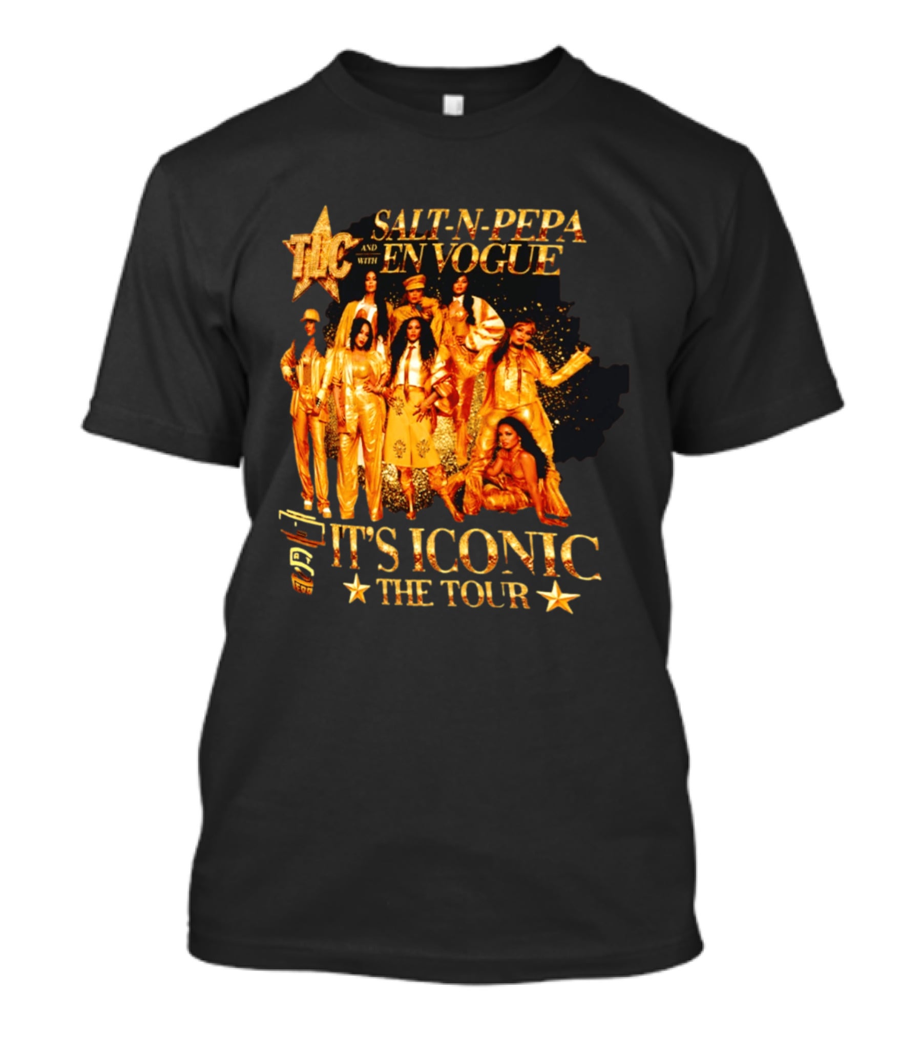TLC Salt N Pepa And En Vogue It's Iconic The Tour T-Shirt
