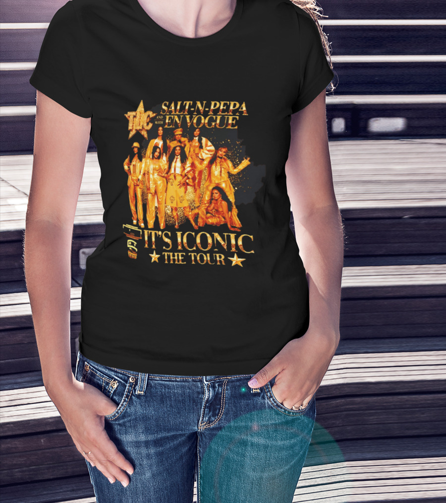 TLC Salt N Pepa And En Vogue It's Iconic The Tour T-Shirt