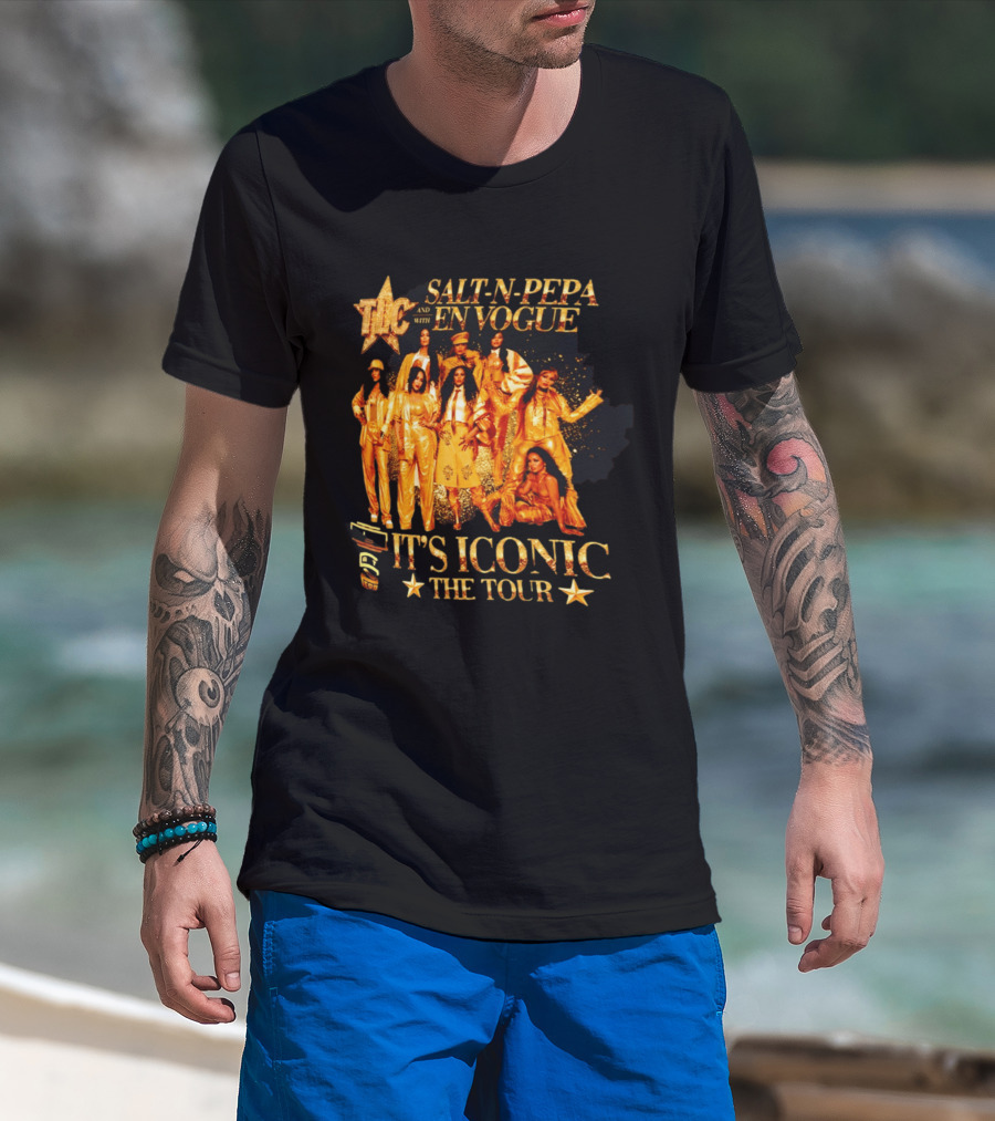 TLC Salt N Pepa And En Vogue It's Iconic The Tour T-Shirt