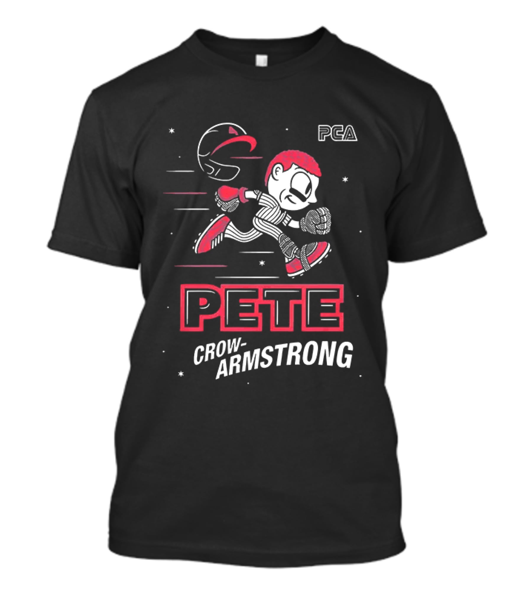 PCA Pete Crow Armstrong Super Speed Video Game Numbers T-Shirt