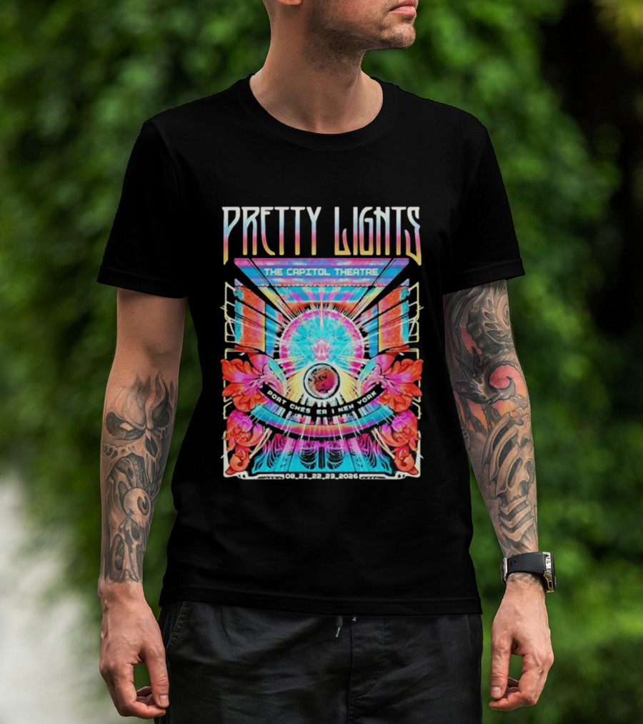 Pretty Lights The Capitol Theatre Port Chester NY August 21 23 2026 T-Shirt