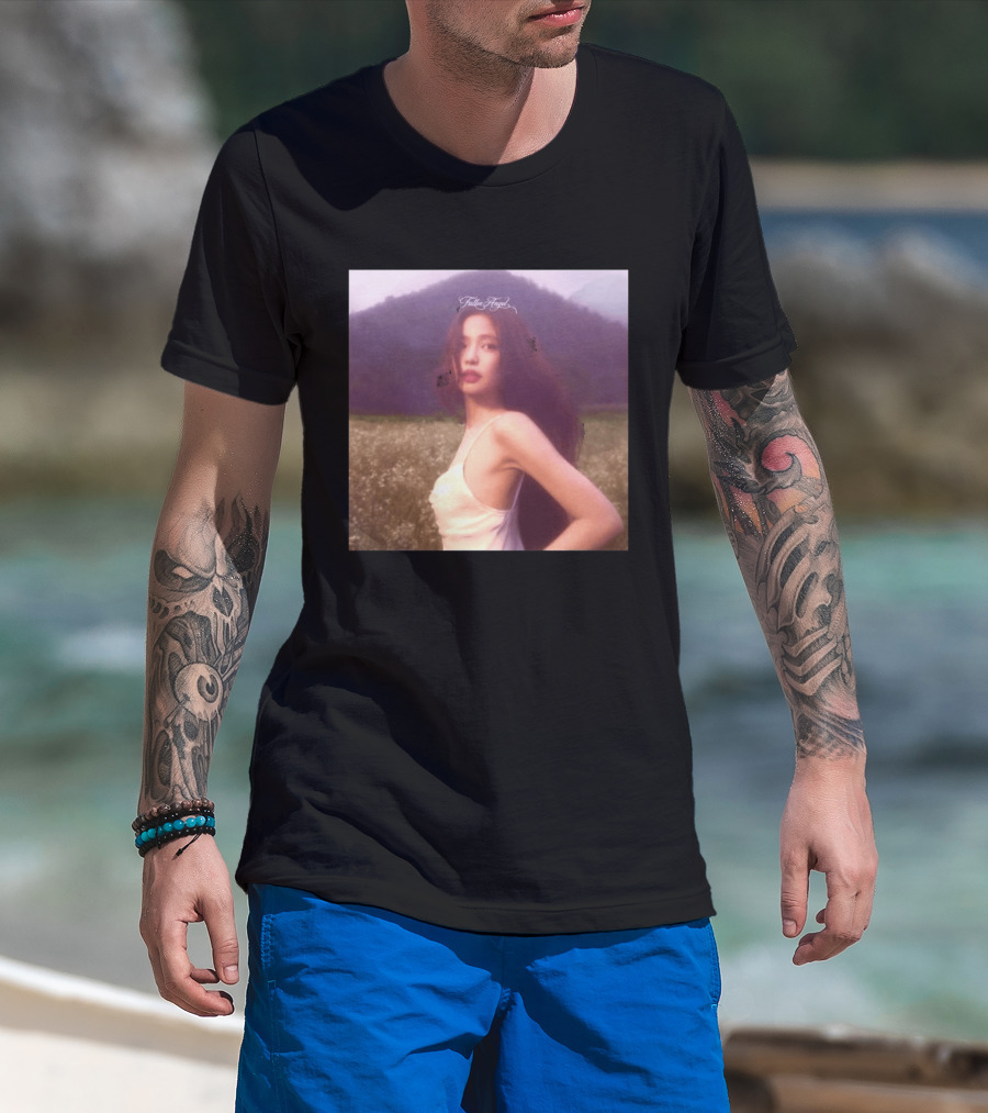 Jennie Fallen Angel EP Cover Photo Mountain Field Scene T-Shirt