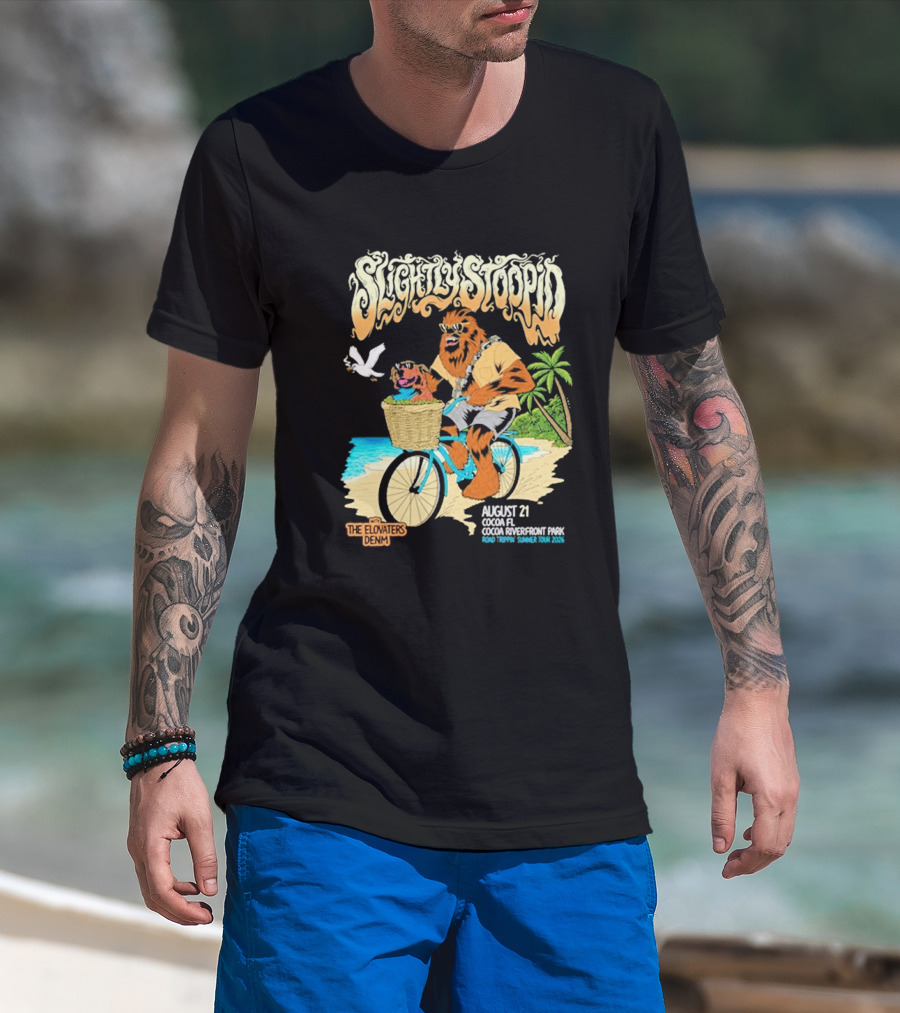 Slightly Stoopid Cocoa Riverfront Park August 21 The Elovaters Demn Event 2026 T-Shirt