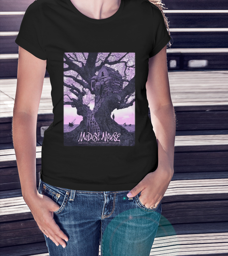 Modest Mouse South Deerfield MA Tree House Brewing August 20 2026 Event T-Shirt