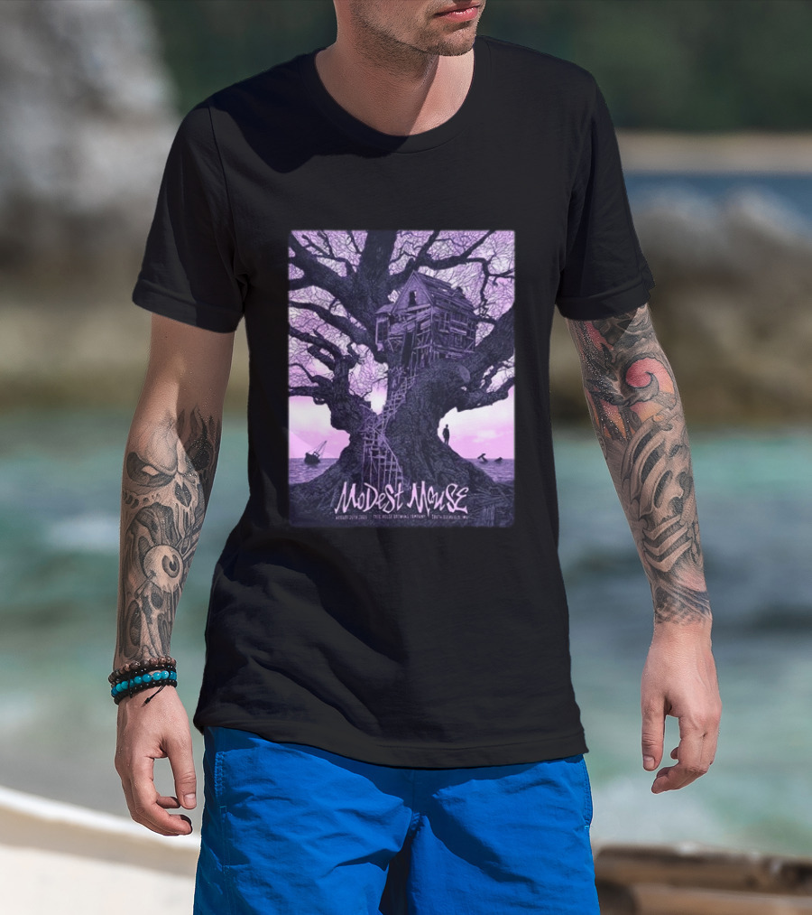 Modest Mouse South Deerfield MA Tree House Brewing August 20 2026 Event T-Shirt