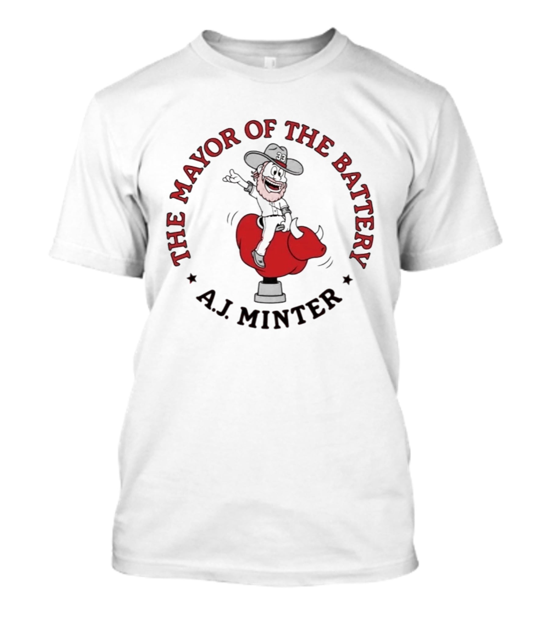 Jesse Chavez The Mayor Of The Battery A.J. Minter T-Shirt