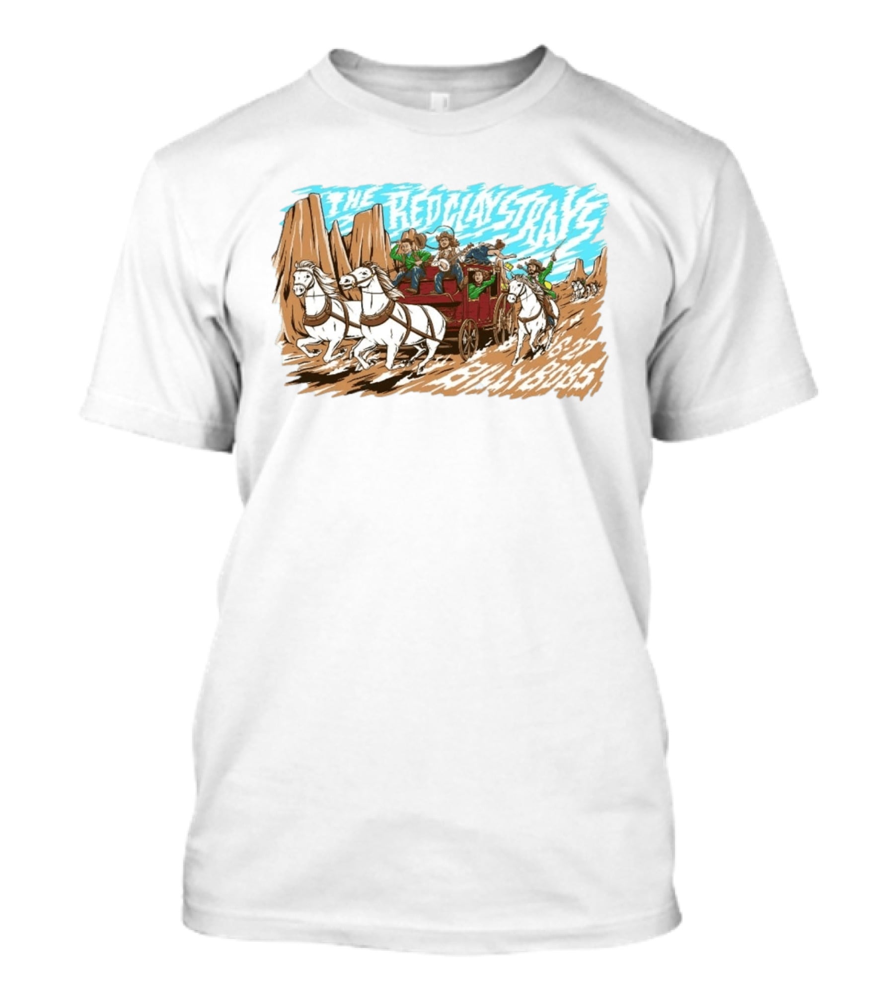 The Red Clay Strays Billy Bob's Fort Worth TX June 27 2024 T-Shirt