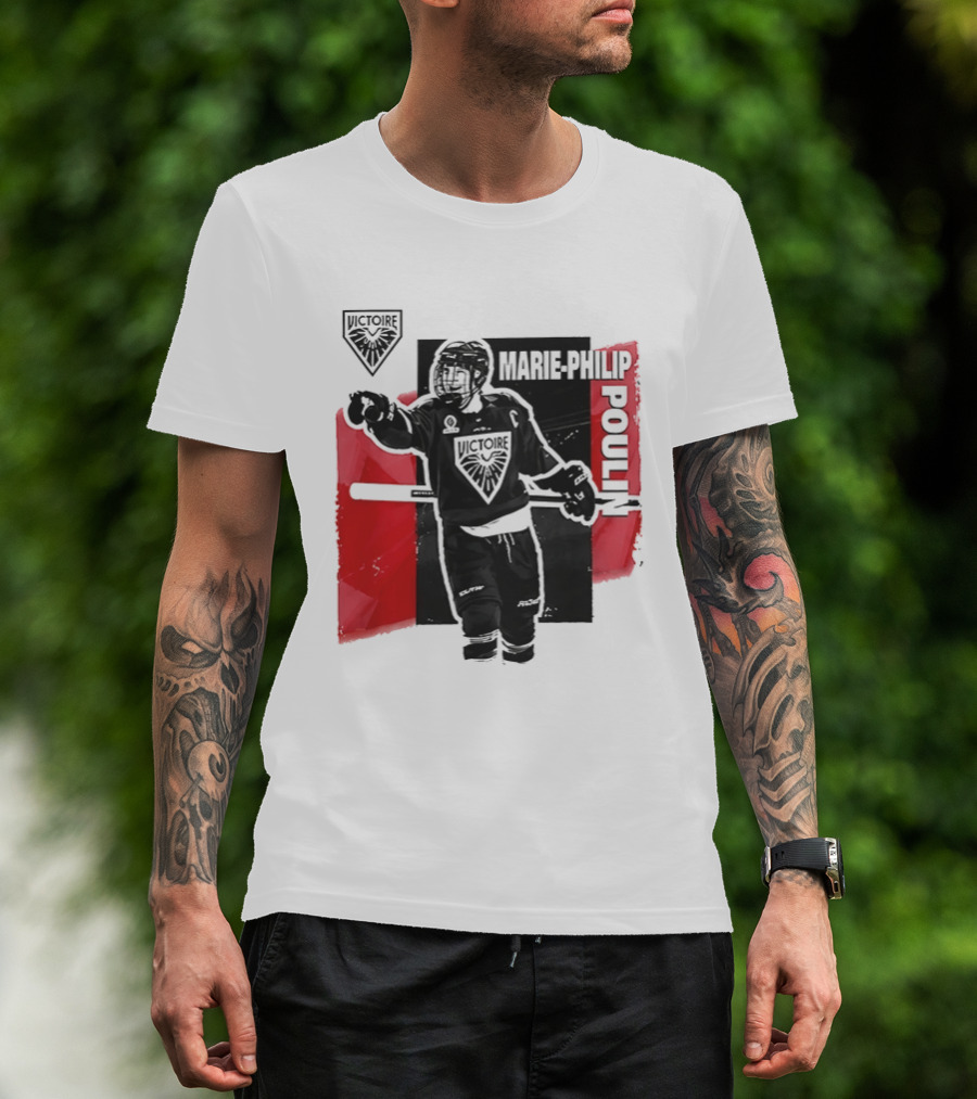 Marie Philip Poulin Team Vancouver Goldeneyes PWHL 2026 T-Shirt