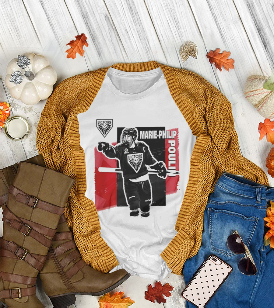Marie Philip Poulin Team Vancouver Goldeneyes PWHL 2026 T-Shirt
