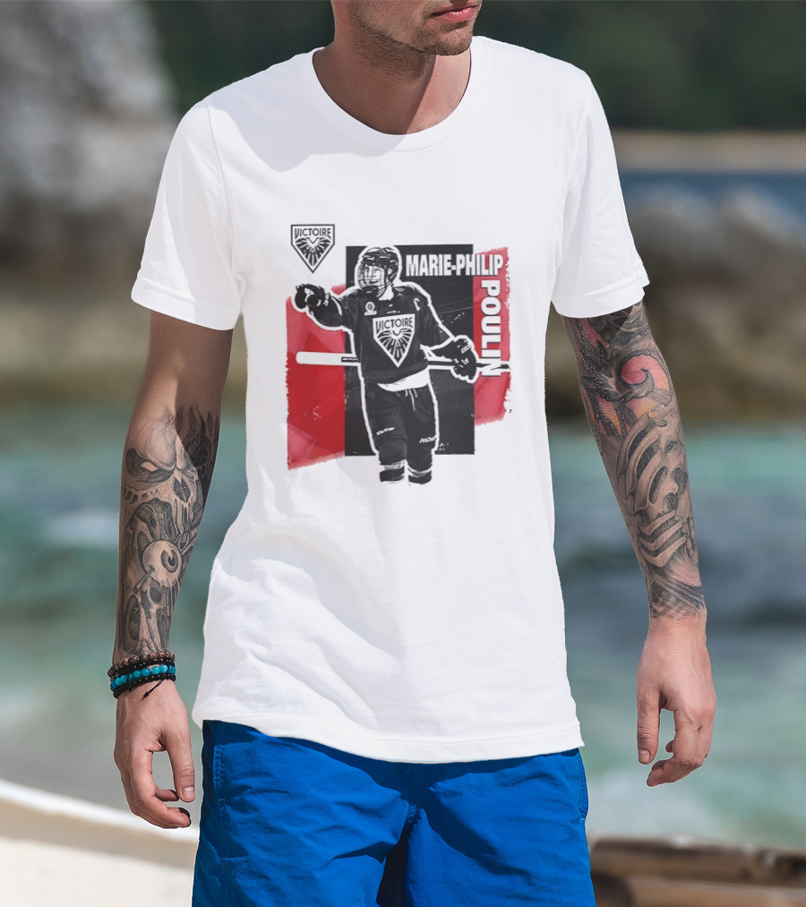 Marie Philip Poulin Team Vancouver Goldeneyes PWHL 2026 T-Shirt