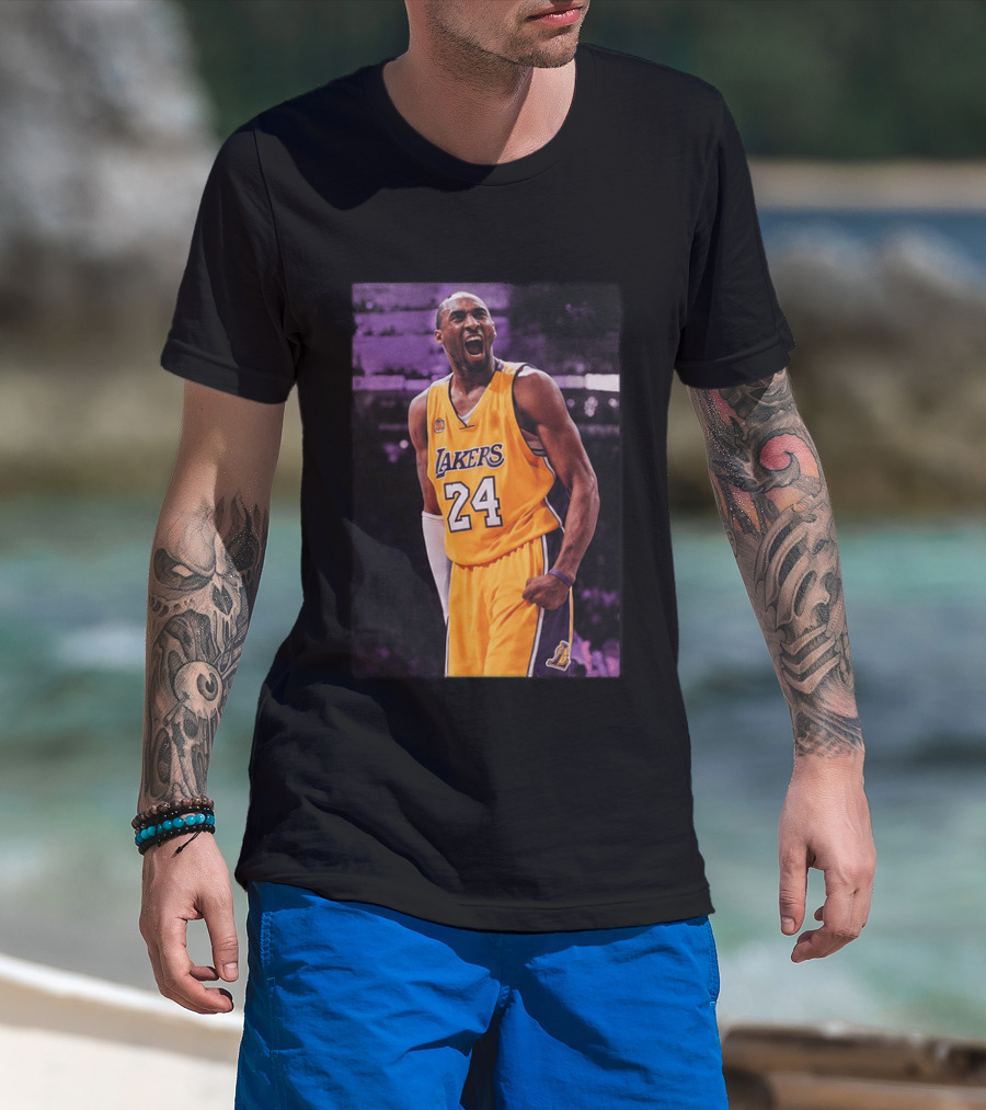 A. J. Brown Wear Mamba Kobe Bryant Lakers 24 T-Shirt