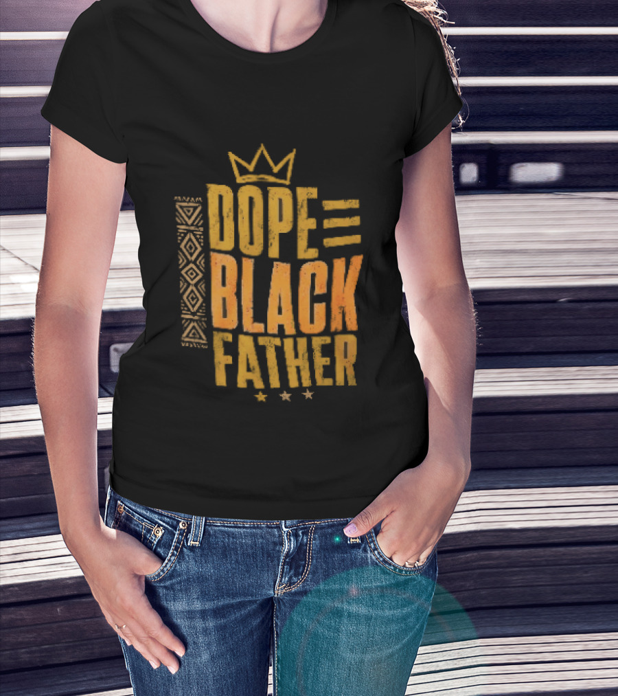 Dope Black Father Crown T-Shirt