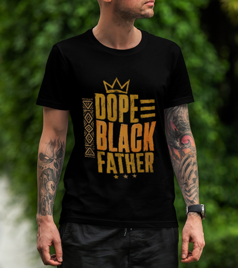 Dope Black Father Crown T-Shirt