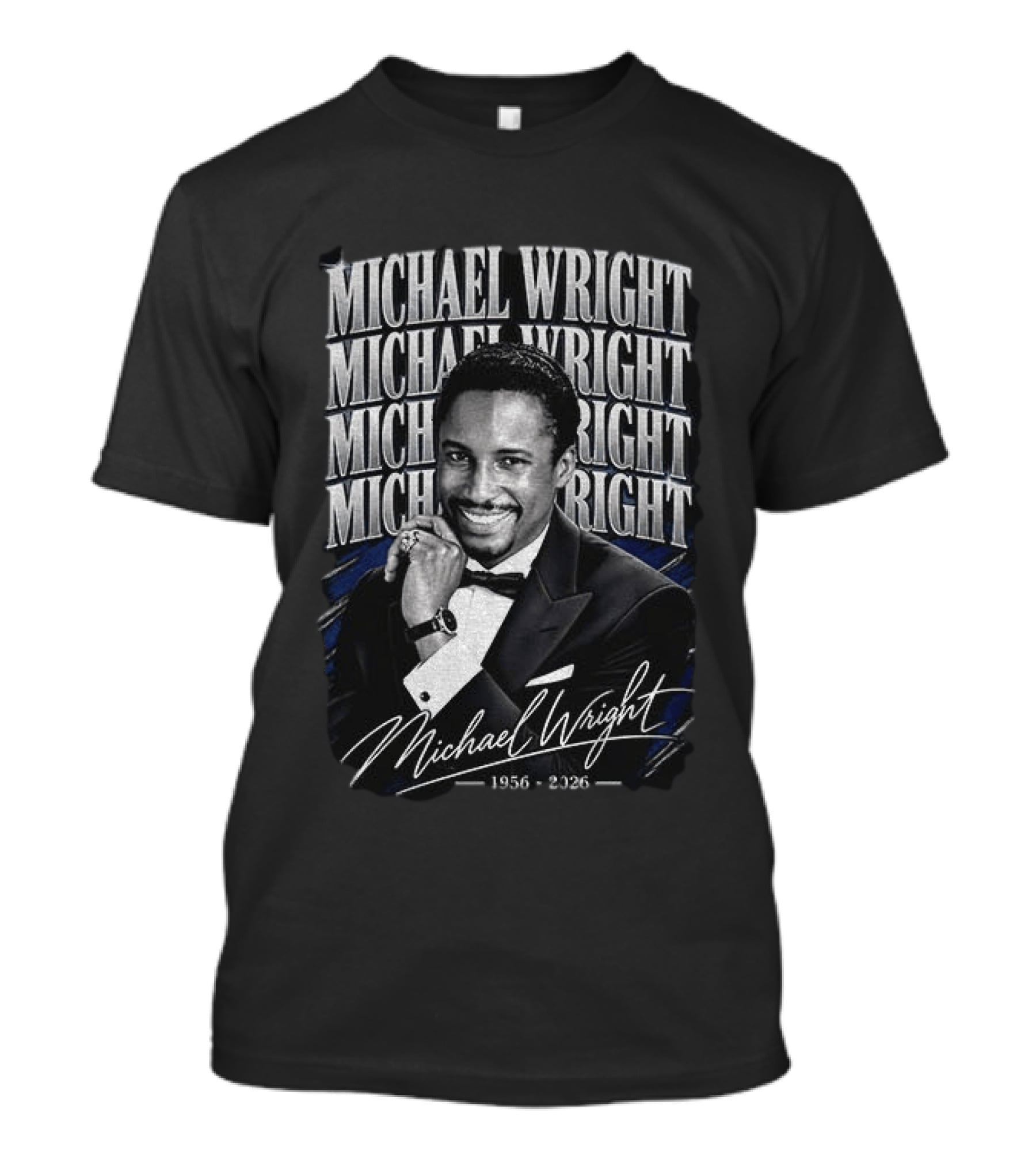 Michael Wright 1956 2026 Commemorative T-Shirt