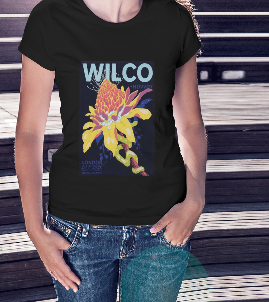 WILCO + Hovvdy London 20.8.2026 Eventim Apollo Hammersmith T-Shirt