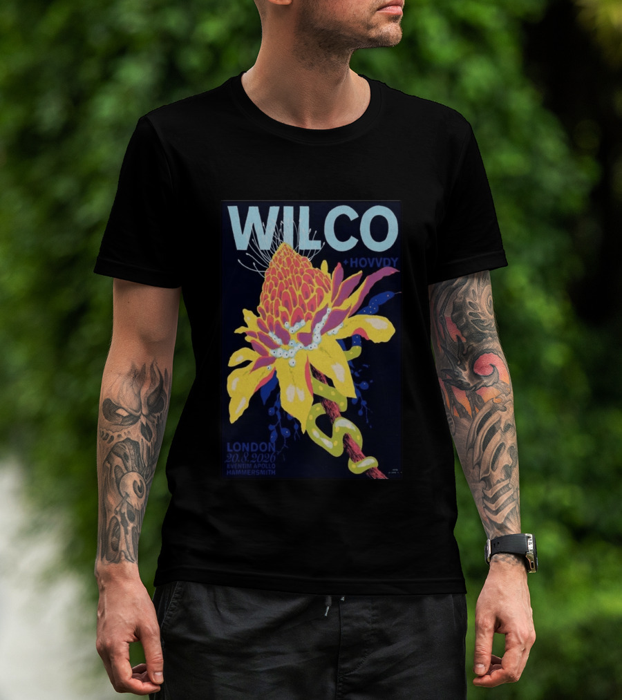 WILCO + Hovvdy London 20.8.2026 Eventim Apollo Hammersmith T-Shirt