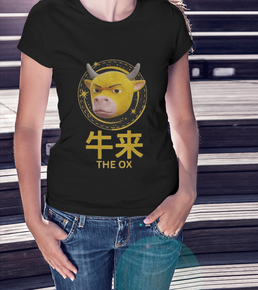 The Ox Meme Expressive Face T-Shirt
