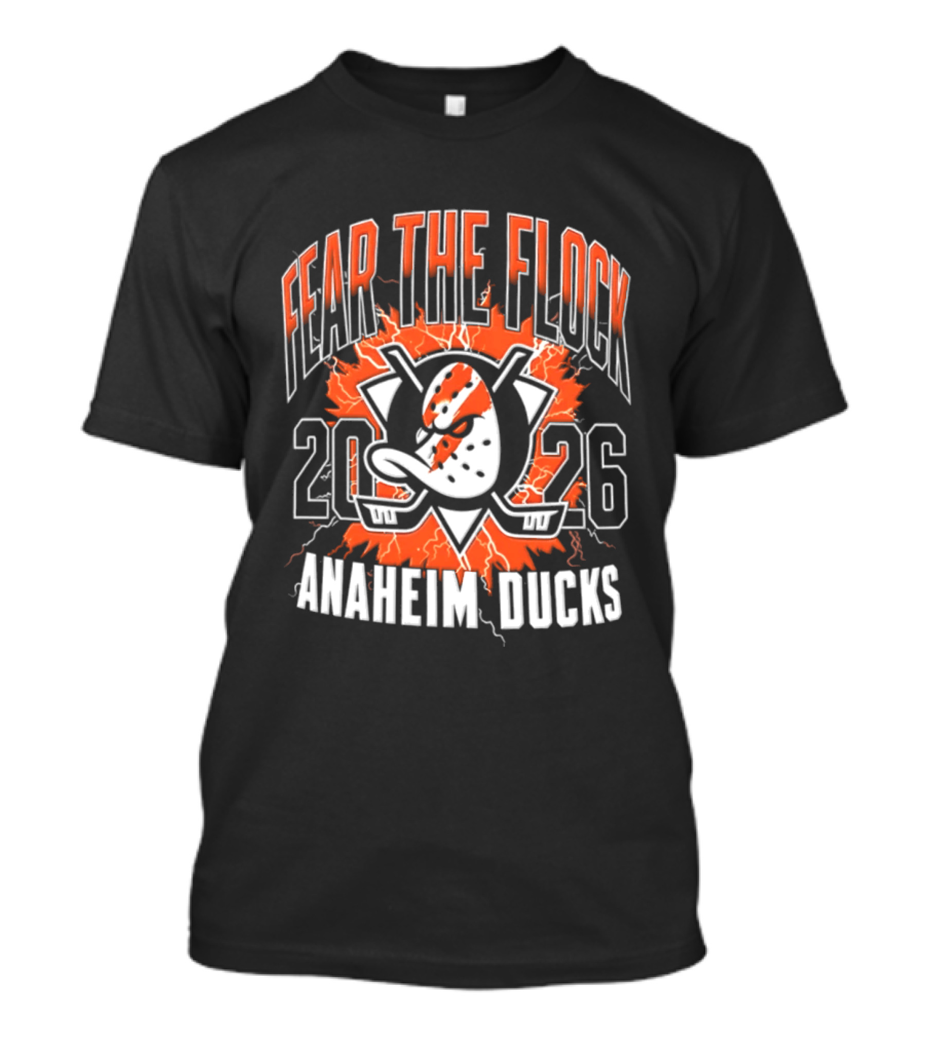 Anaheim Ducks Fear The Flock 2026 Hockey T-Shirt