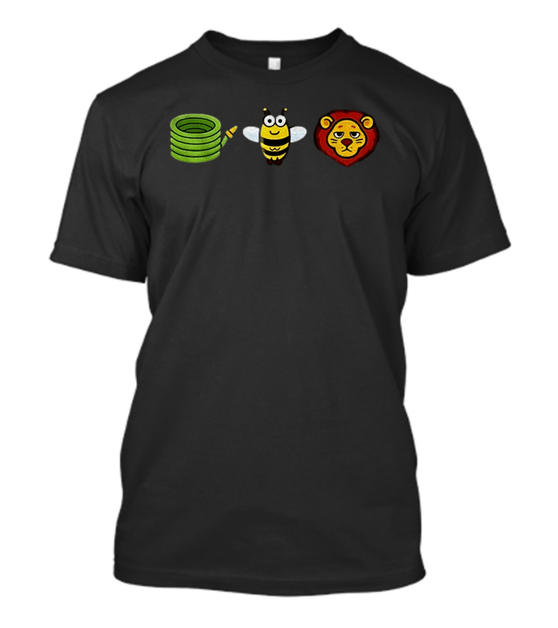 Bee Lion Hose Emoji Icons Collection T-Shirt