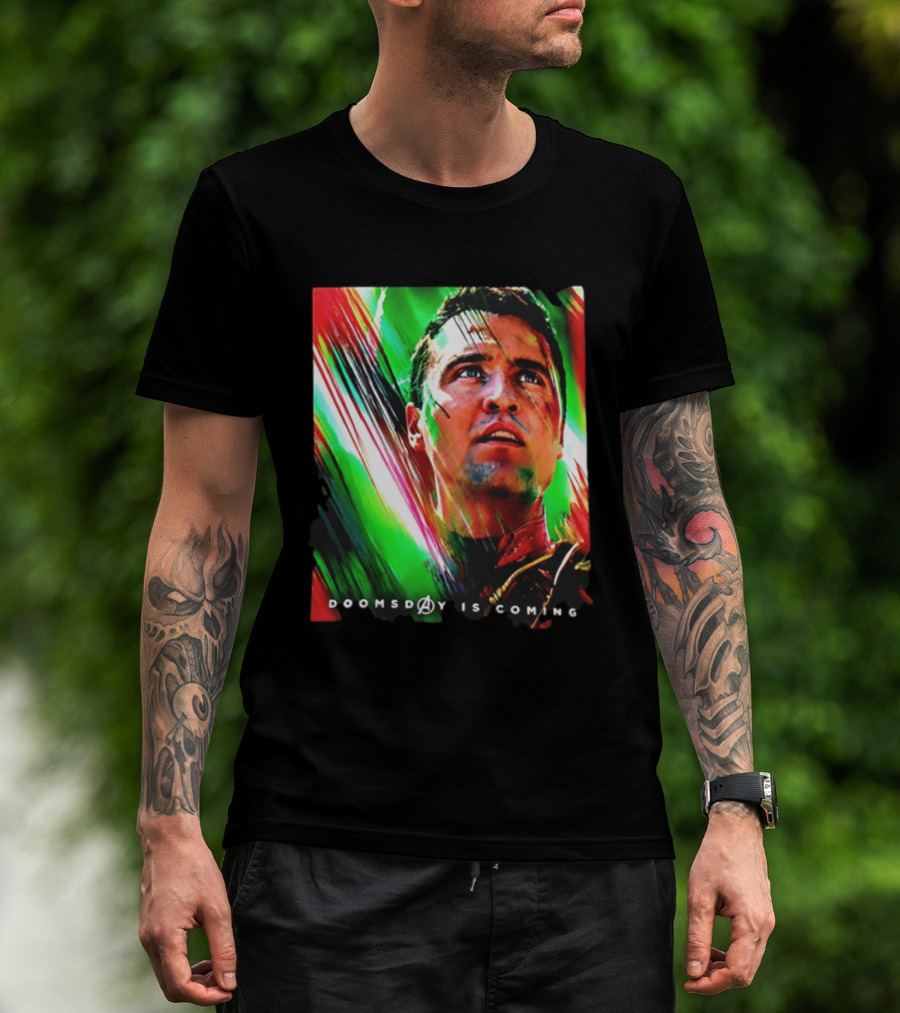 Doomsday Is Coming Marvel Avengers T-Shirt