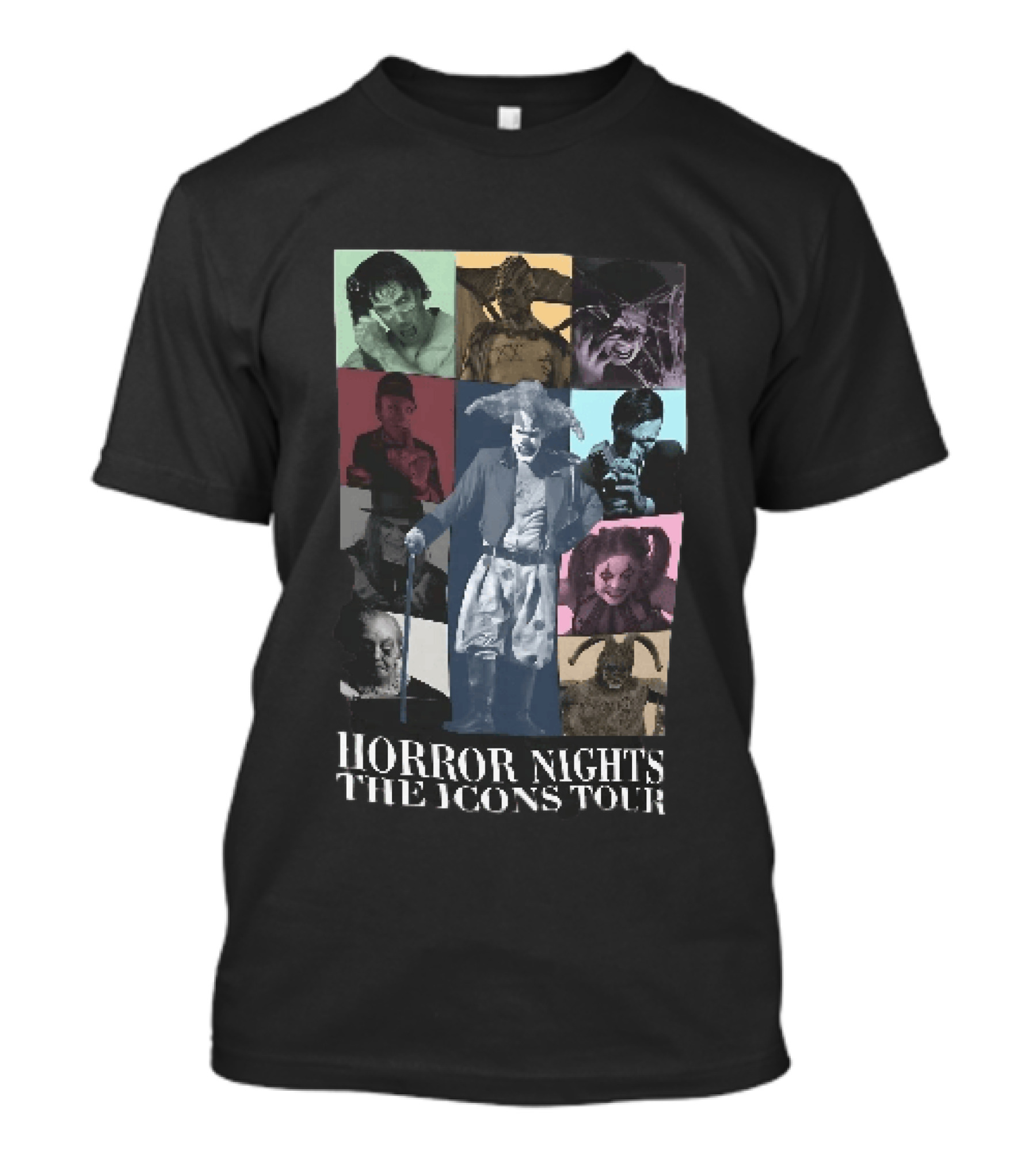 Horror Nights The Icons Tour Villains T-Shirt