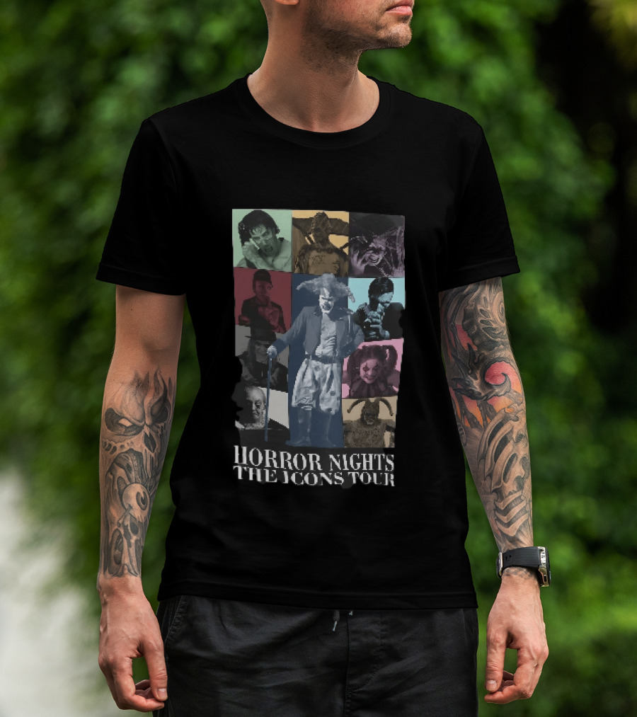 Horror Nights The Icons Tour Villains T-Shirt
