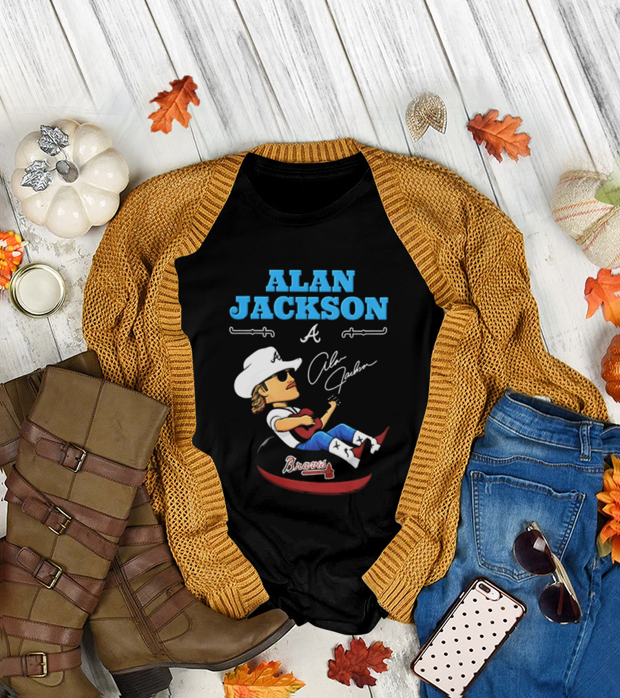 ALAN JACKSON Braves Celebration Night Atlanta Georgia 2026 T-Shirt