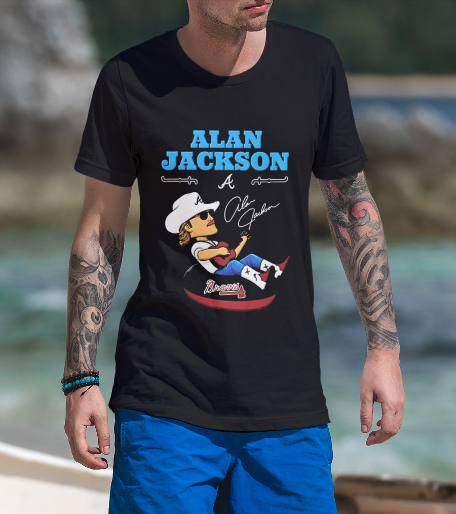 ALAN JACKSON Braves Celebration Night Atlanta Georgia 2026 T-Shirt