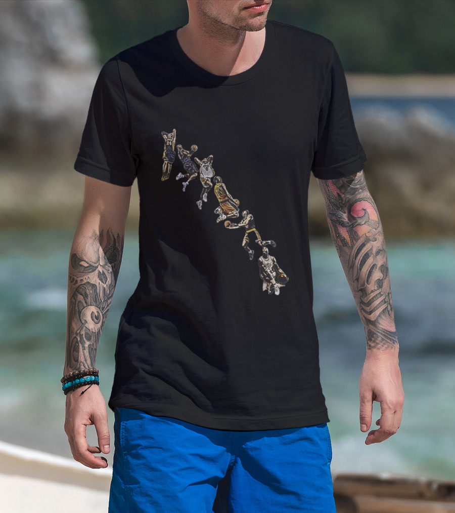 Kobe Bryant Los Angeles Lakers Forever Legend Multi Player Icon 24 T-Shirt