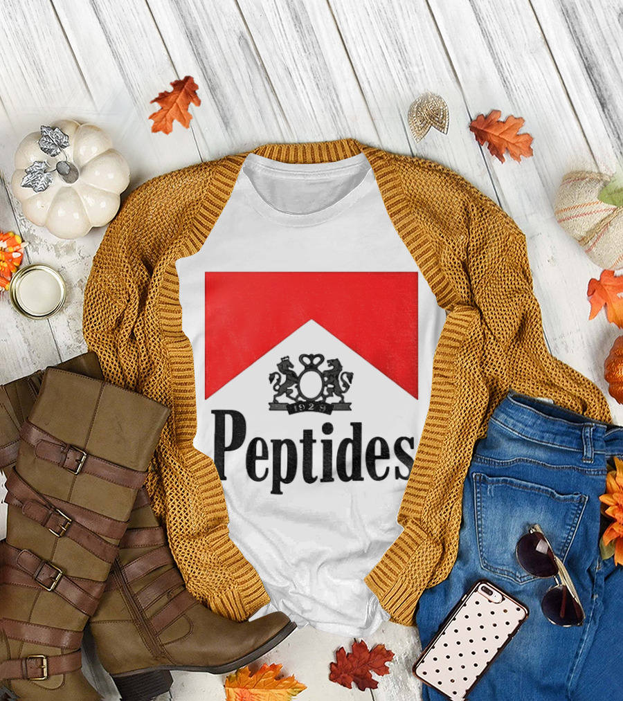 Peptides 1929 Red Marlboro T-Shirt