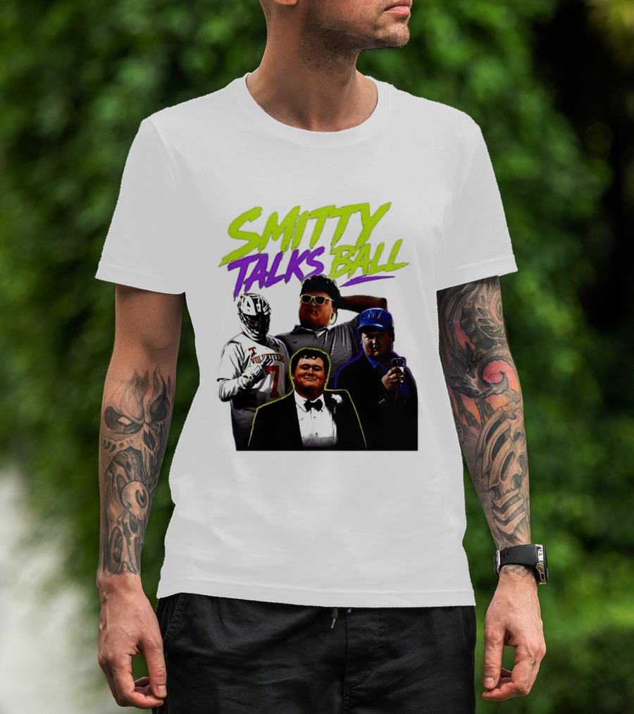 Smitty Talks Ball Tennessee Volunteers Fans Sports T-Shirt