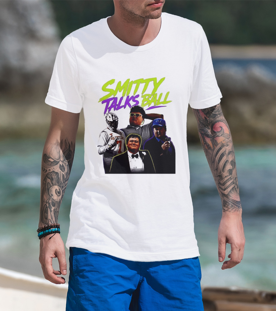 Smitty Talks Ball Tennessee Volunteers Fans Sports T-Shirt