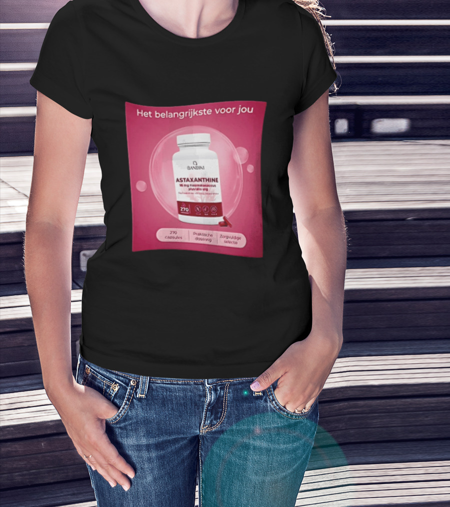 Het Belangrijkste Voor Jou Astaxanthine 18 Mg Haematococcus Pluvialis Alg 270 Capsules Zorghoede Selectie T-Shirt