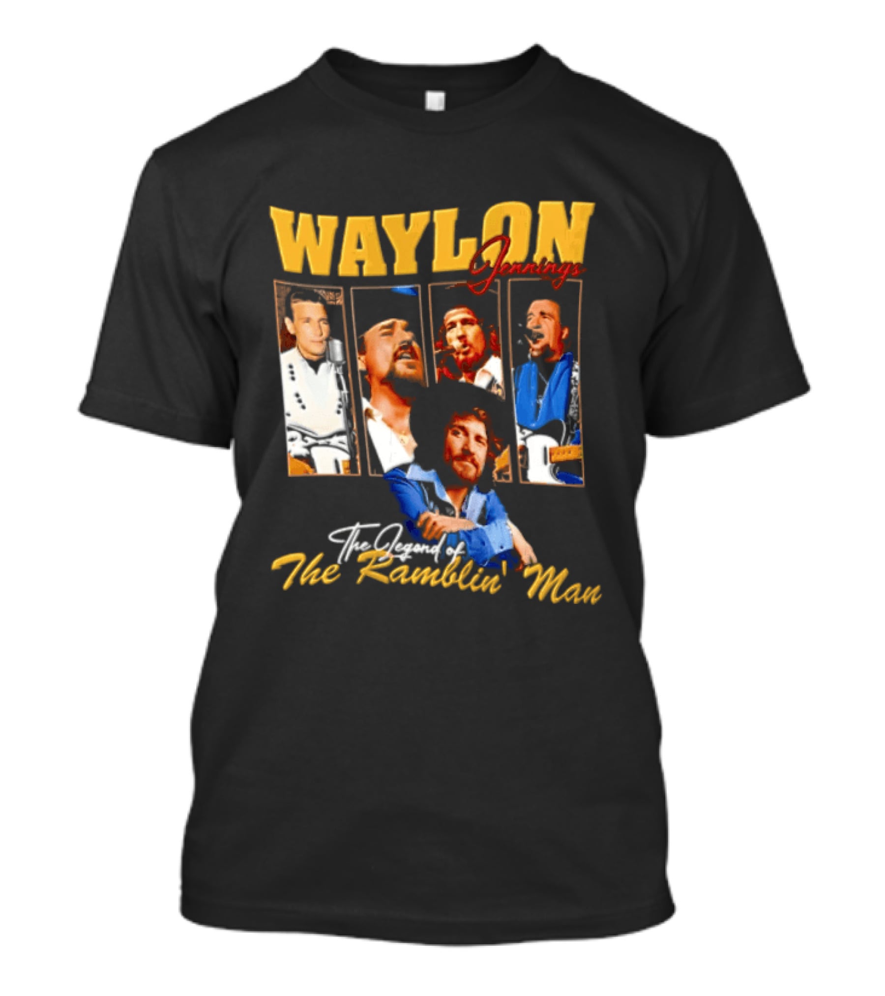 Waylon Jennings The Ramblin' Man T-Shirt