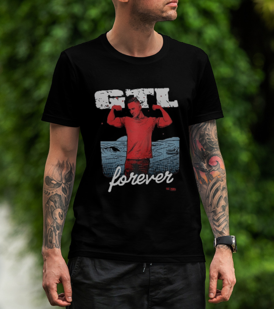 GTL Forever Michael Paul Sorrentino Est 2009 Flexing Muscles T-Shirt
