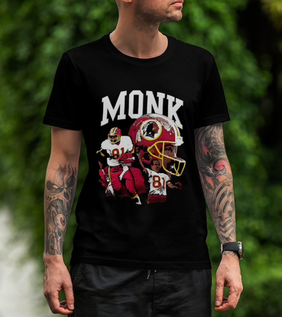 Monk Washington Commanders 81 Iconic Football Legend T-Shirt