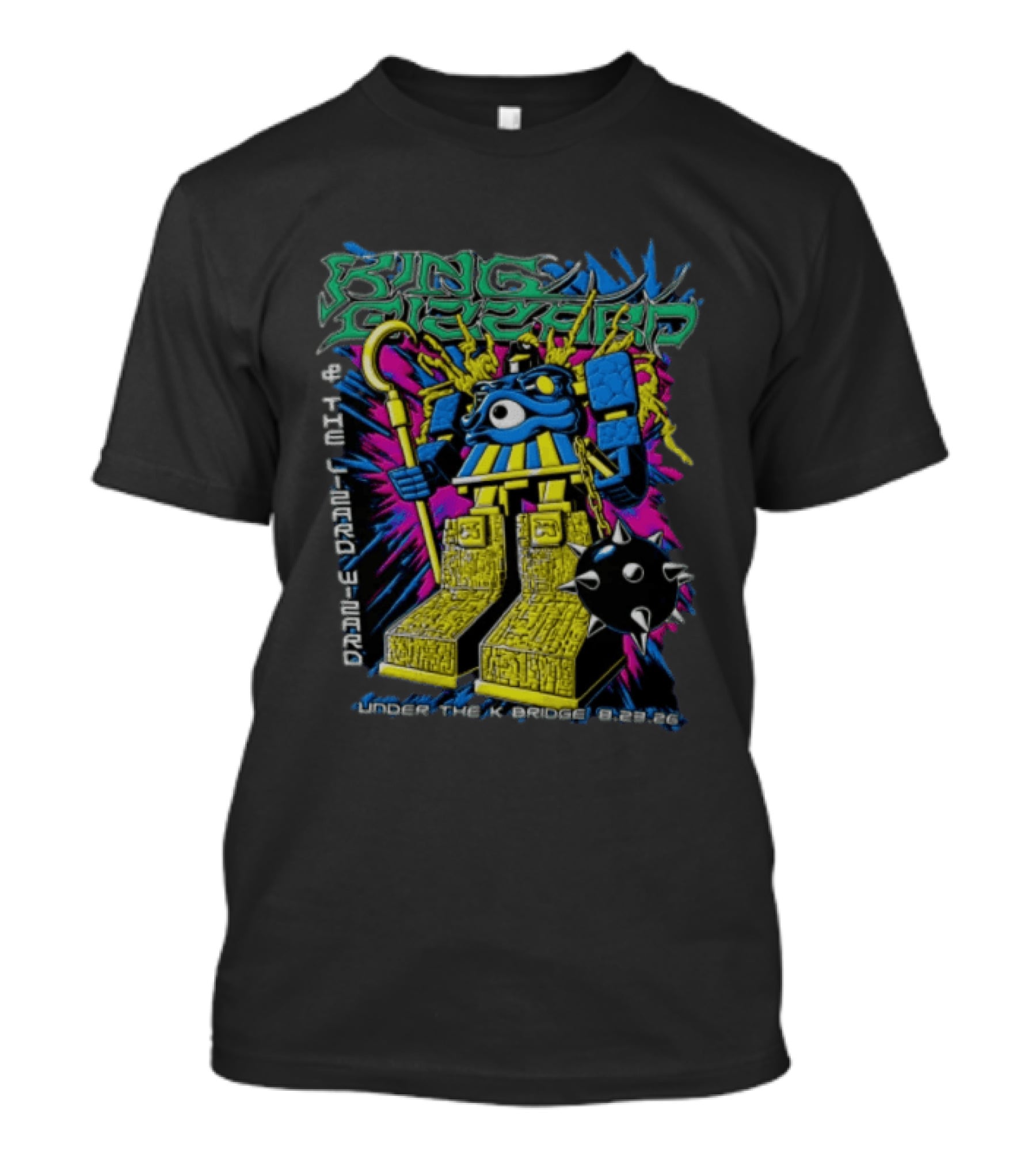 King Gizzard And The Lizard Wizard Under The K Bridge Park Brooklyn NY August 23 2026 T-Shirt